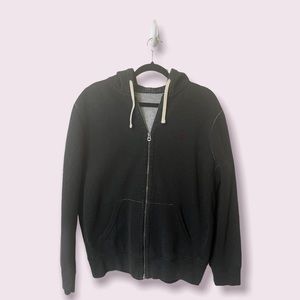 Dark Gray POLO Ralph Lauren Full Zip Hoodie